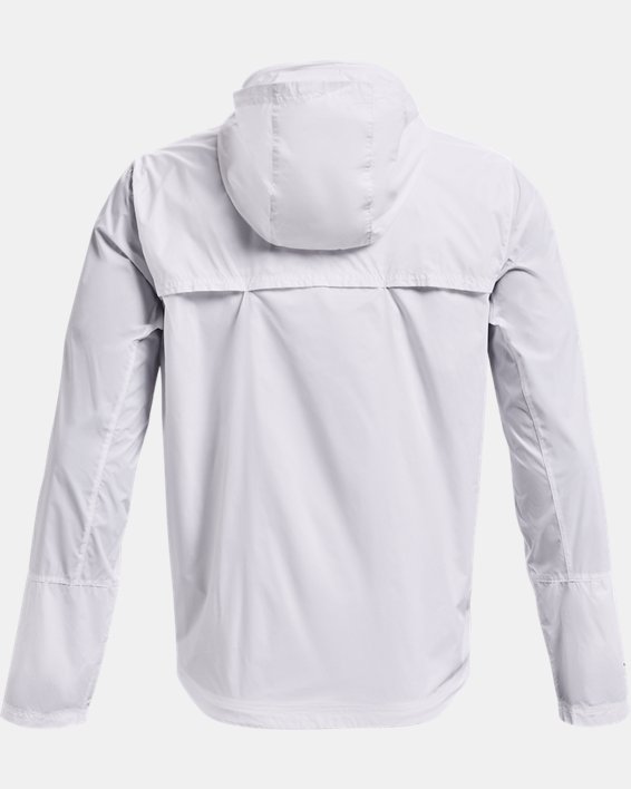 Men's UA Storm Accelerate Pro Shell Jacket, White, pdpMainDesktop image number 6